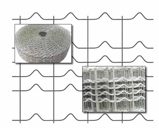 180mm welded mesh for wrapping cylinder in canal reinforcing
